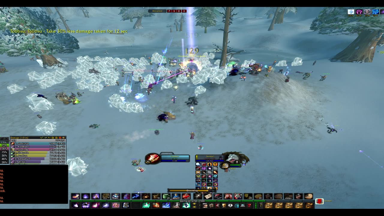 Turtle wow - Snowball world boss - winterveil quest - another day, another gamble to find the mount