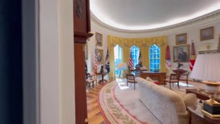 THIS is what everyone is FORCED to see when they walk into the Oval Office