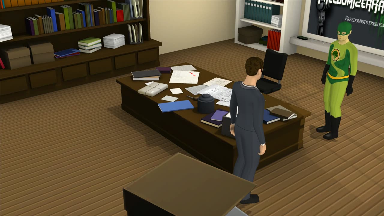 Broccoli Man: G Lobalist Ready To Fight By Himself