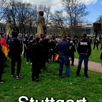 DST in Stuttgart am 22.03.2025 bei der Friedensdemo