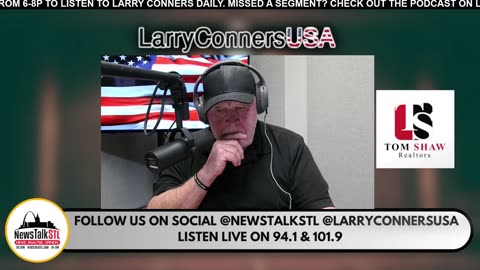 Larry Conners USA - NewsTalkSTL - 10.31.25