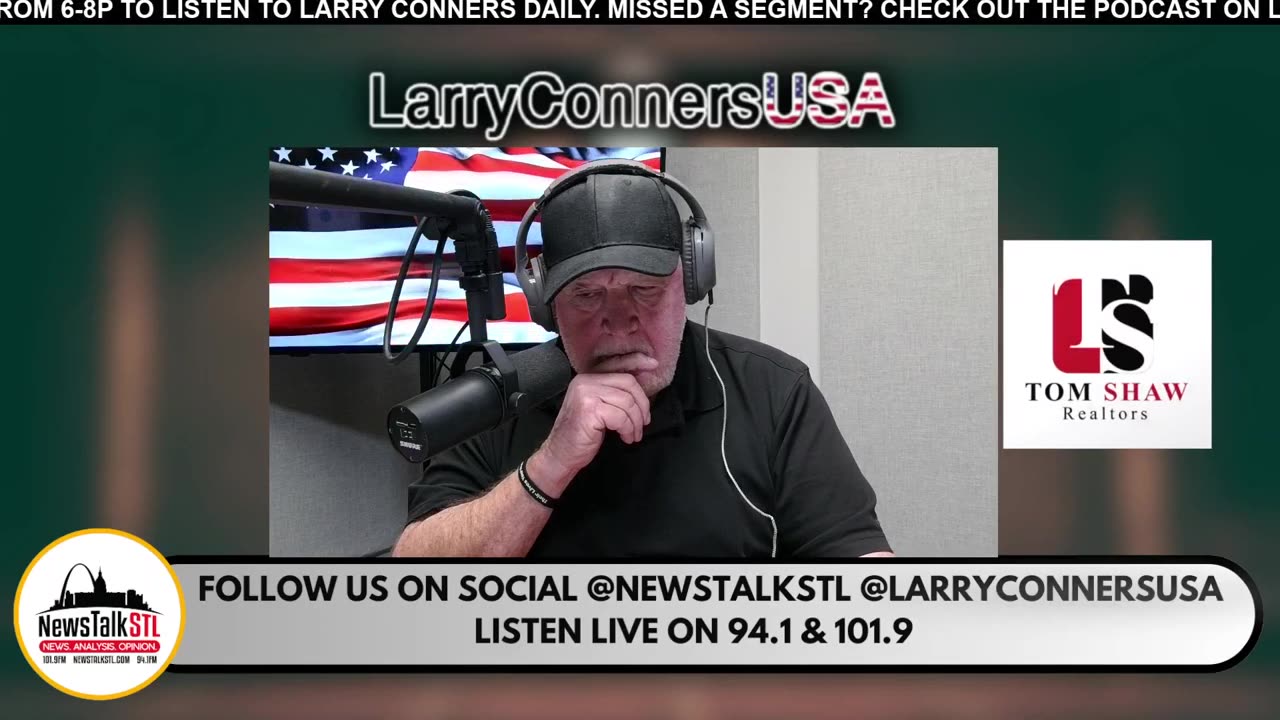 Larry Conners USA - NewsTalkSTL - 10.31.25