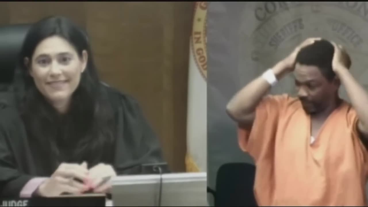Moment judge recognised school friend in dock !