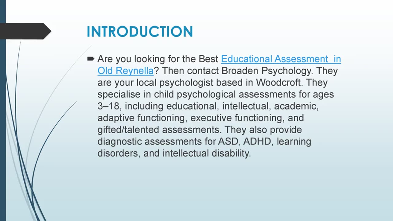 Best ADHD Assessment in Old Reynella