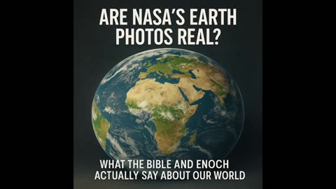 Are NASA’s Earth Photos Real? | What the Bible and Enoch Actually Say About Our World