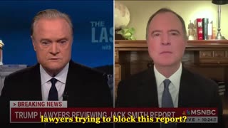 Adam Schiff not happy President Trump's lawyers have blocked Jack Smith's fake report