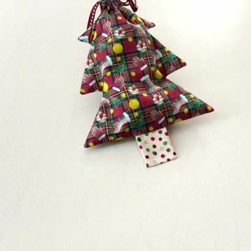 Christmas Tree Pouch🎄💰 | DIY | Quick Sewing Tips No.340