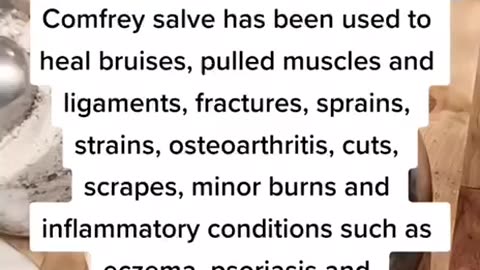 The Benefits of Comfrey...