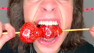 Breaking: Fruit Tanghulu ASMR!? 🤤