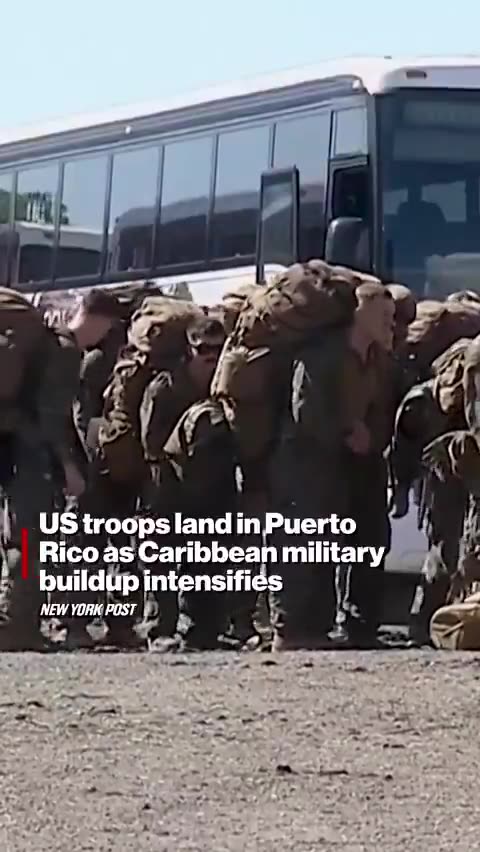 US troops land in Puerto Rico as Caribbean military buildup intensifies