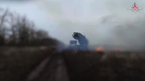 🇷🇺 🏹 🎬 💥 🎮 🤙 The heavy flamethrower systems "Solntsepok" of the "Vostok" troop group