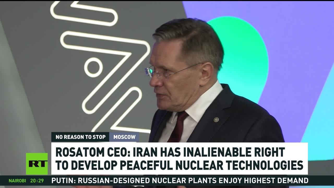 Iran has inalienable right to develop peaceful nuclear tech — Rosatom CEO
