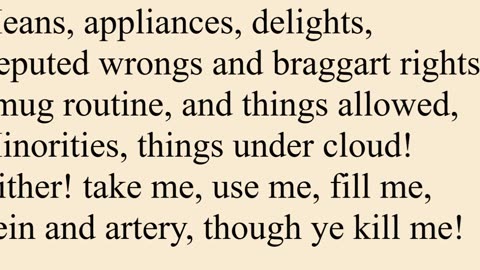 Song of R. W. Emerson