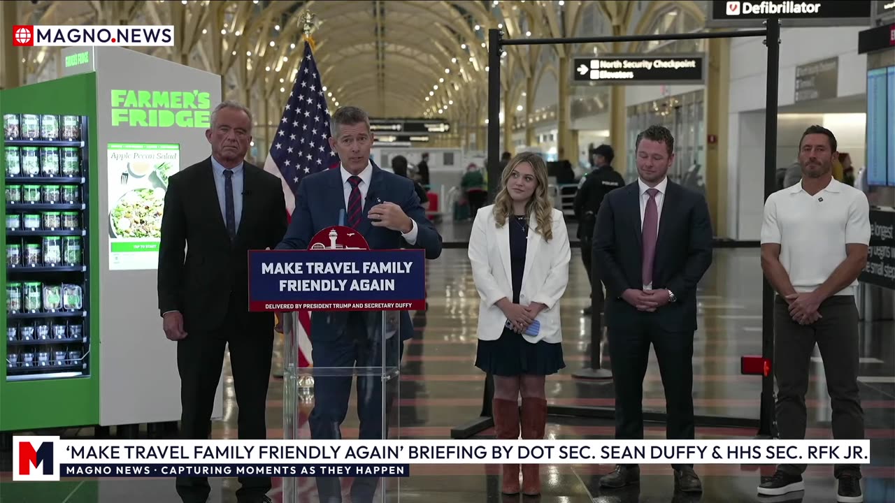 🇺🇸 ‘Make Travel Family Friendly Again’ Briefing by Sec. Sean Duffy & Sec. Robert F. Kennedy Jr. [LIVE]