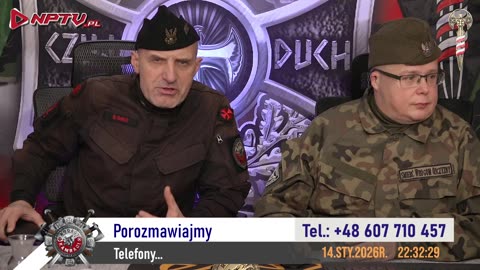 Porozmawiajmy Śr. 14.1.2026r. W. Olszański, M. Osadowski Rodacy Kamraci NPTV.pl
