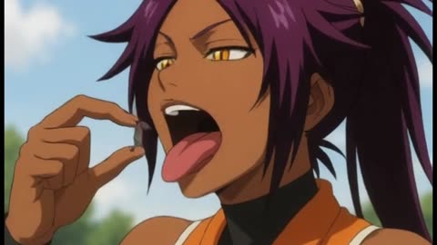 Anime Giantess vore from Bleach - Yoruichi , Rukia and more