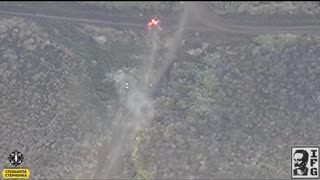 Russian Motorcide Soldiers Running the Gauntlet