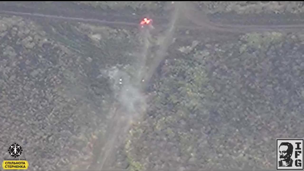 Russian Motorcide Soldiers Running the Gauntlet