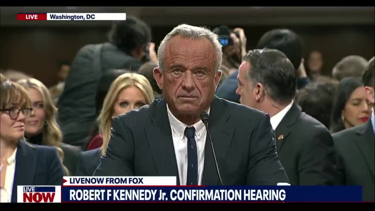 Some insane clowns interrupted RFK Jr’s confirmation hearing