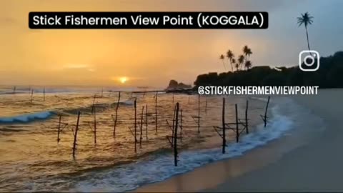 Stick Fishermen View Point Koggala