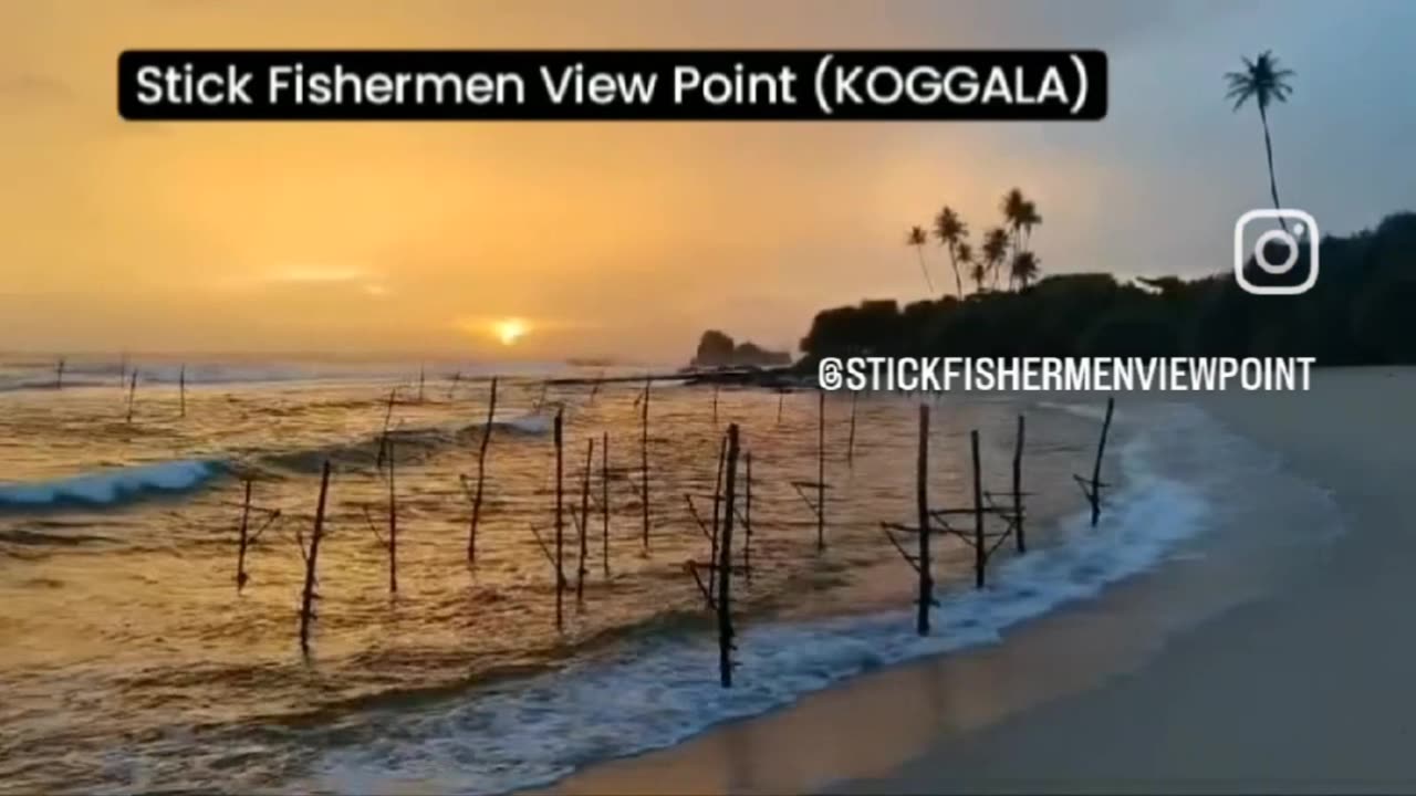 Stick Fishermen View Point Koggala