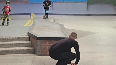 My first time at Premises skatepark (Jan 2025)