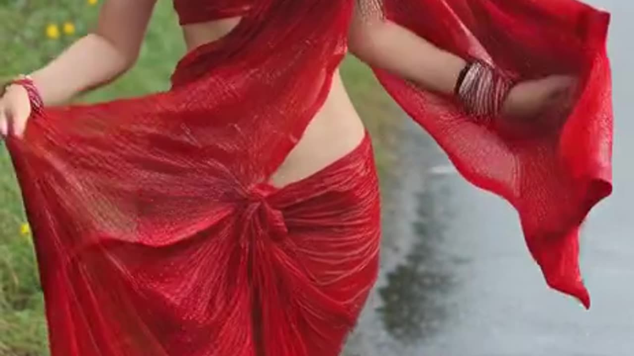 The video is made with AI, it may be artificial.