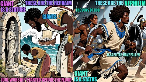 The Giants Used To Worship Idols, But Nephilim Giants Are Israelites (Wisdom Of Solomon 14)