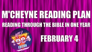 Day 35 - February 4 - Bible in a Year - NIV Edition