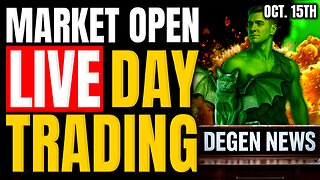 Stock Market Open: BTFD 🚀🚀🚀 || Live Trading Futures & Options