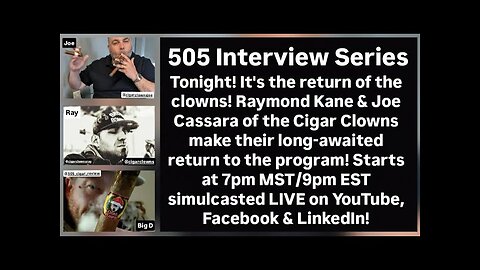 Interview with Raymond Kane & Joe Cassara of Cigar Clowns