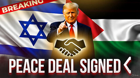 “Peace in the Middle East? Trump Unveils Israel-Hamas Agreement!”