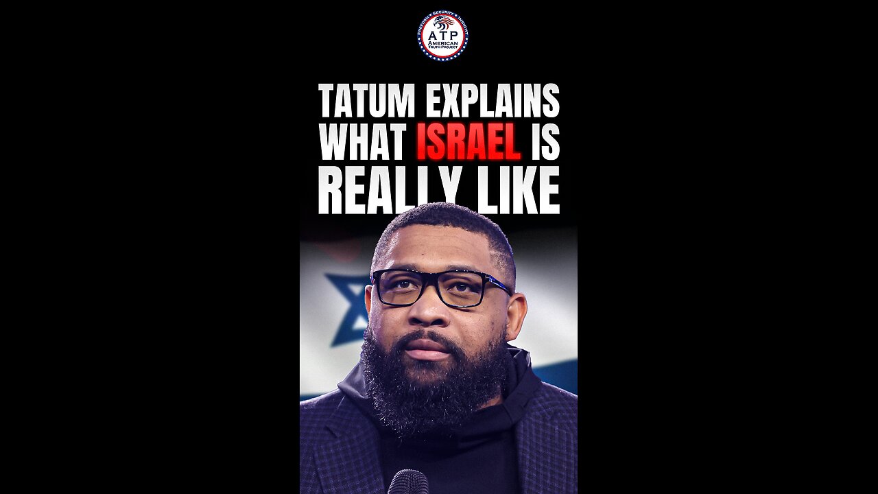 Brandon Tatum Explains What Israel Is Really Like After Visiting