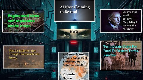 Explosion At TN Bomb Factory, Bioengineered Plant Virus, AI, Satellites, & MORE