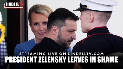 Ukrainian President Zelensky Leaves White House in Shame!