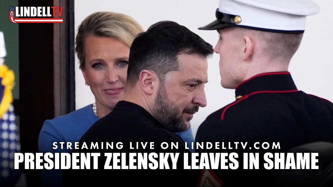 Ukrainian President Zelensky Leaves White House in Shame!