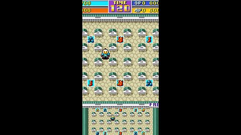 Bomberman World New Dyna Blaster Global Quest: Cyclops Caterpillar!