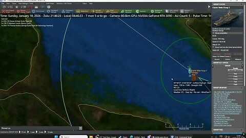 USS Abraham Lincoln Carrier Strike Group (CSG-3) will be arriving in the north Arabian Sea Saturday