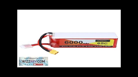 ZOP Power 22.2V 6000mAh 65C 6S LiPo Battery XT60 Plug for RC Review