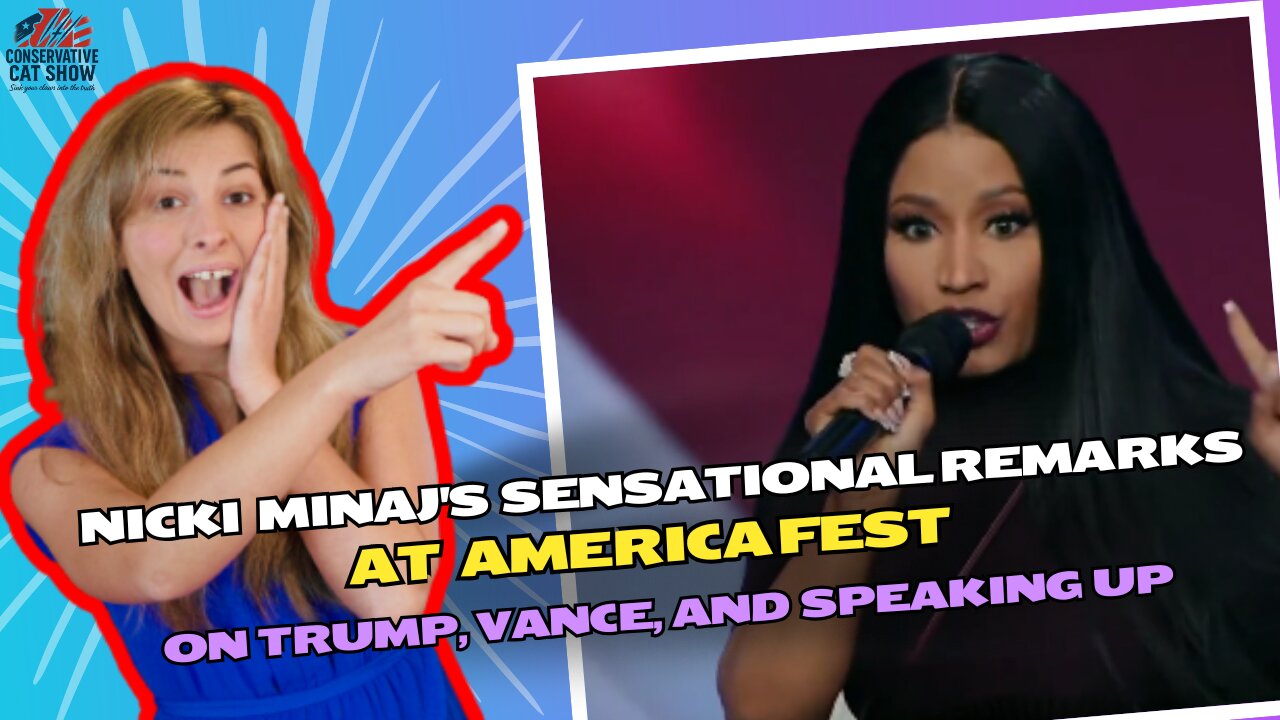 Nicki Minaj's Sensational Remarks at AmFest on Trump, Vance, and Speaking Up