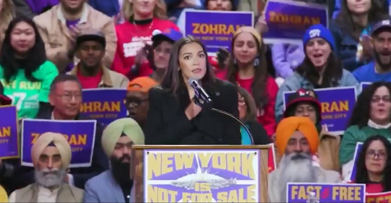 AOC INSISTS Democrats Are the Party of Sanity