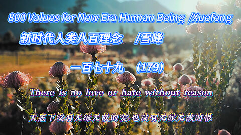 800 Values for New Era Human Being（179）