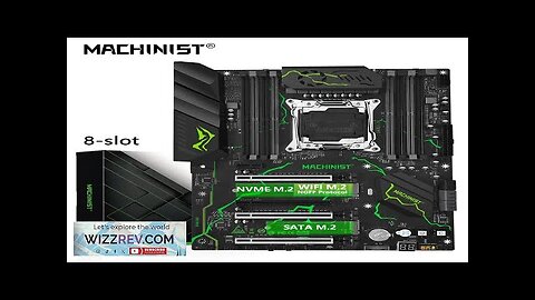 MACHINIST X99 MR9S Motherboard LGA2011-3 Support Intel Xeon 2680 2690 2667 v3/v4 Review