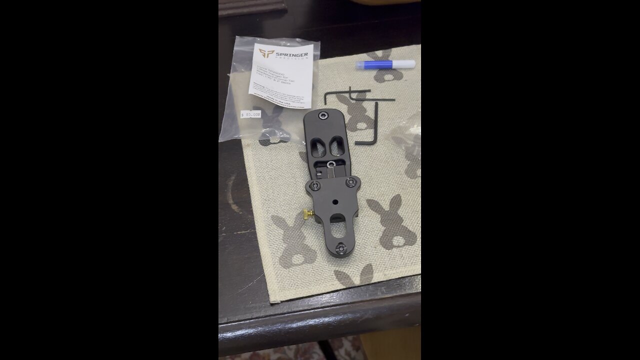 New Springer Precision drop holster attachment