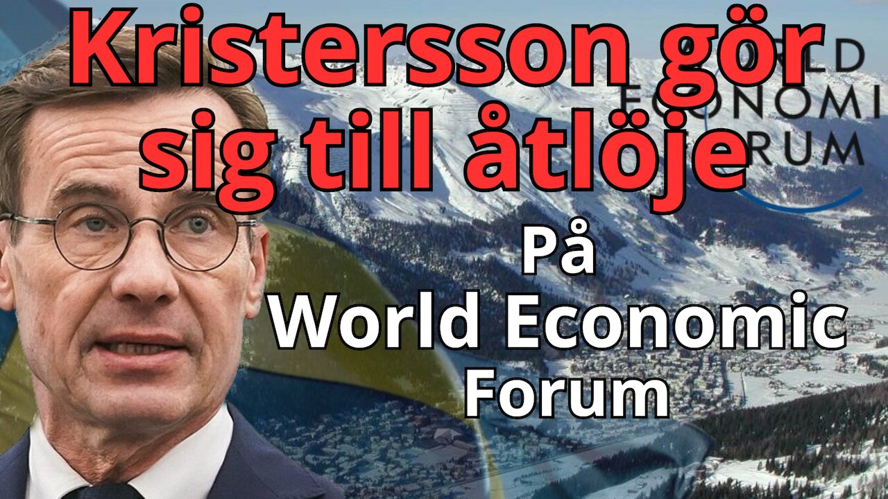 Kristerssons tabbar på World Economic Forum - med Öystein Rönne