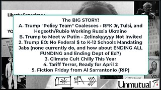 Liberty Conspiracy LIVE 2-14-25 No Dem Love for RFK? Trump-Putin Talks, Trump Jab-School EO