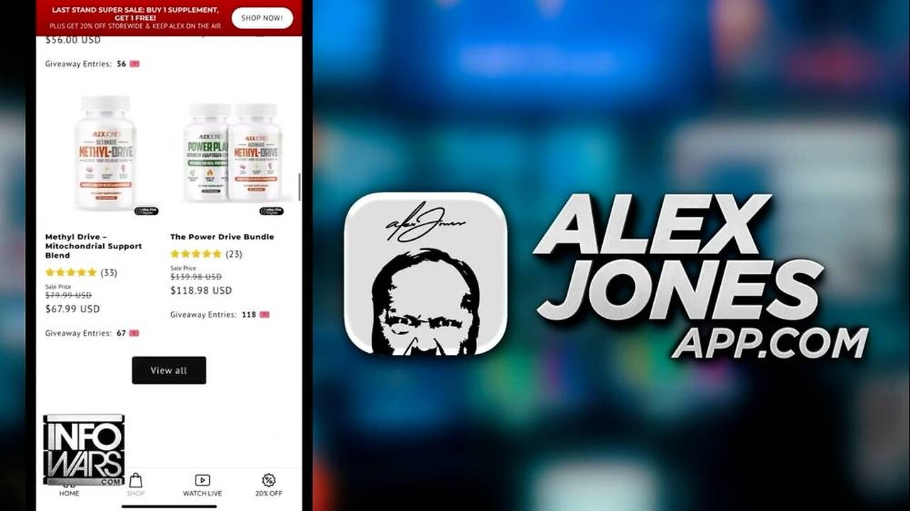 New Alex Jones App Surges To #5 In Apple's News Apps In Less Than 24 Hours