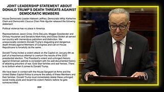 HANG TRAITORS: Senator Schumer Misrepresents President Trump's Warning