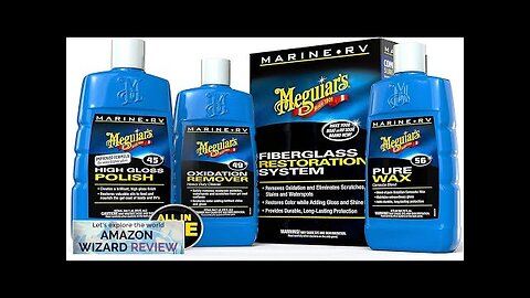 Meguiar's M4965 Marine/RV Fiberglass Restoration System RV and Boat Gel Coat Review