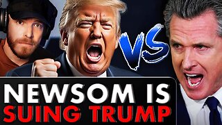 BREAKING! Gavin Newsom Is SUING President Trump Over SNAPS! Newsom Has The Power To Fix It…